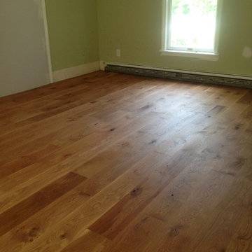 Montauk 7" Character Grade White Oak installed and finished with WOCA Natural
