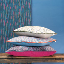 Clueit Webb Interiors AW18 Collection - Cushion and Arame Ocean fabric - Fabric