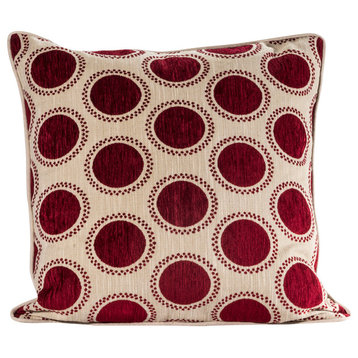 Decorative Pillow Cover Geometric Design, 18x18