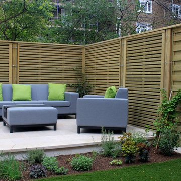Hampstead Garden Transformation With New Fence Panels