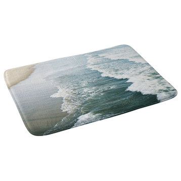 Bree Madden Shore Waves Memory Foam Bath Mat, 17"x24"