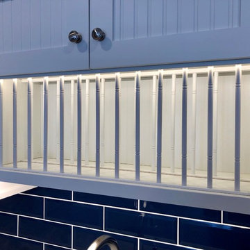 Dura Supreme Craftsman Beaded Cambria Summerhill Painted Cabinets