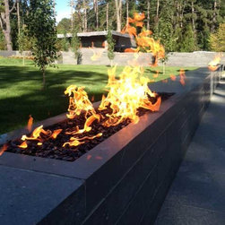 Fire Pit with CROSSFIRE&trade; Brass Burner - Fire Pits