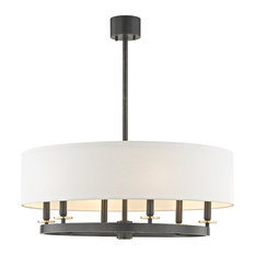 Durham Pendant, Aged Old Bronze Finish, 6-Light