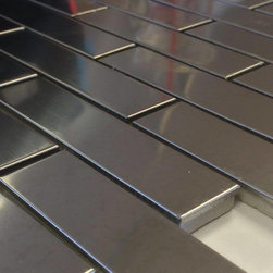 "New" Stainless Steel Mosaics 1x4 - Tile