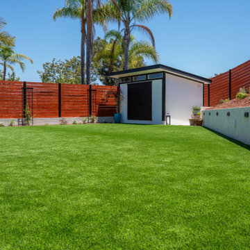 Backyard in Vista