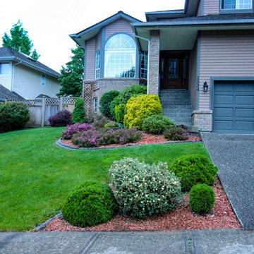 Traditional Front Yard Landscape