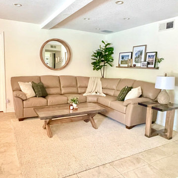 A & D Family room upgrade