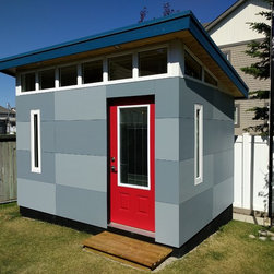 9x12 Urban Shed Calgary - Prefab Studios