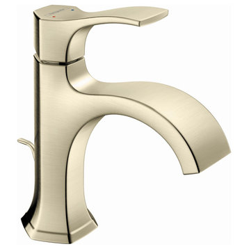 Hansgrohe 04810 Locarno 1.2 GPM 1 Hole Bathroom Faucet - Brushed Nickel