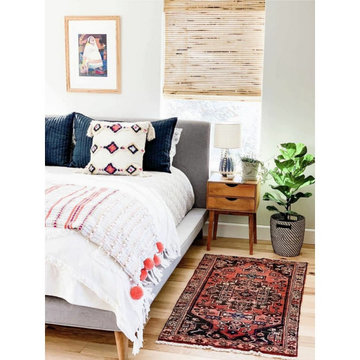 Tribal Oriental area rug