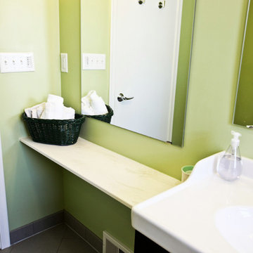 Falcoln Heights Comtemporary Bathroom Remodel