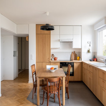 Transformation d'un deux pièces en appartement familial