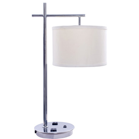 W-1750 Table Lamp - Chrome