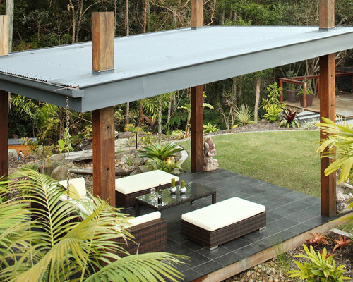Pergola Corrugated Roof Ideas, Pictures, Remodel and Decor - SaveEmail
