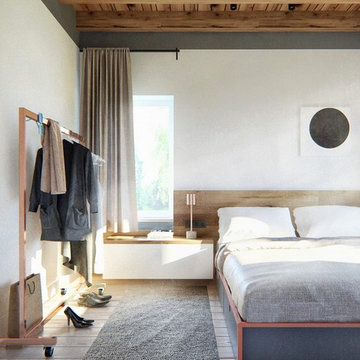 Nội thất căn hộ Penthouse phong cách Scandinavian