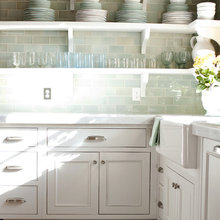 kitchen(s) open & island shelves