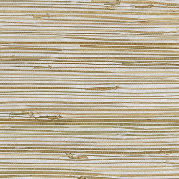 Decorator, Grasscloth Texture Wallpaper White Roll