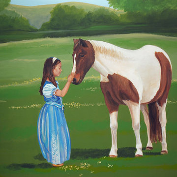 Child's Bedroom -Favorite Fairy Tale Characters Mural