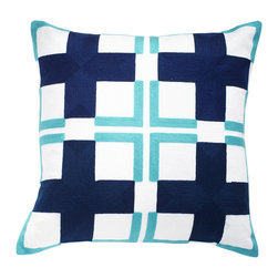 CHORA PILLOW COVER &ndash; BASIL - Decorative Pillows