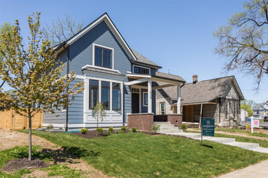 Transitional exterior home photo in Indianapolis