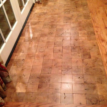 Red Oak Flooring in Barn Conversion