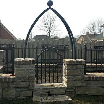 Garden Railing and Arbor-Knoxville, TN