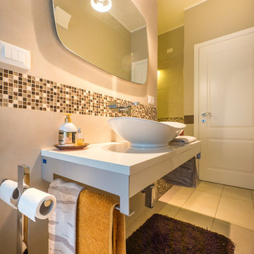 Bagno stretto e lungo - simmetrie ripristinate
