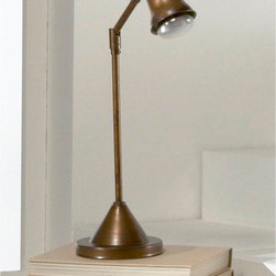 Lustrarte Lighting 838 Beautiful Adjustable Spot Table Lamp - Table Lamps