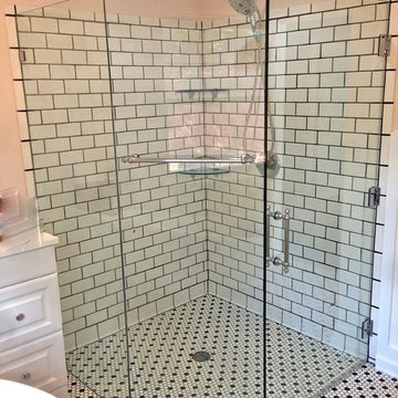 Frameless Shower Glass - Curbless