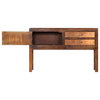 vidaXL Sideboard Storage Console Table Sideboard with Drawers Solid Wood Mango