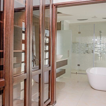 Bathroom, custom walk-in closet
