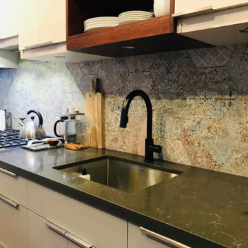 Hex Backsplash