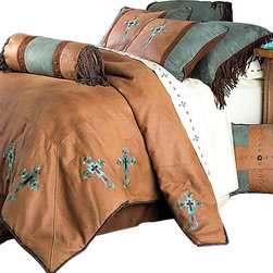 HiEnd - Western Cross Bedding Set - Comforters And Comforter Sets