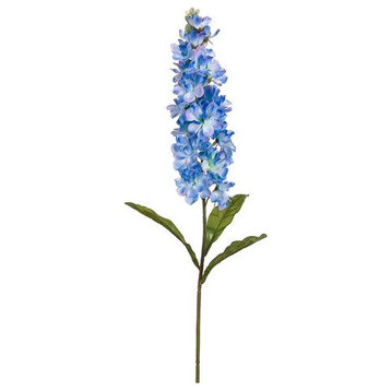 Silk Plants Direct Flower Spray - Blue Helio - Pack of 12