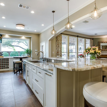Clayton Drive, Plano, TX  Luxury Kitchen Remodeling Project