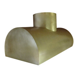 Custom Brass Range Hood #38-6 - Range Hoods And Vents