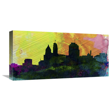 "Cincinnati City Skyline" Fine Art Print