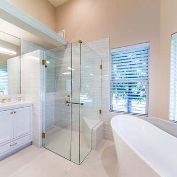 Chic Bathroom Remodel on Sutton Ave