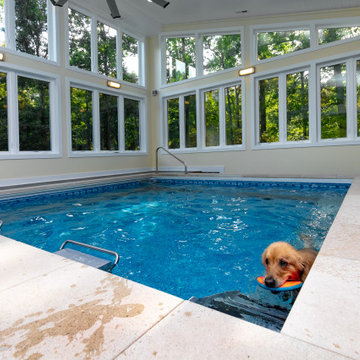 Indoor Spa and Pool Addition in Moseley