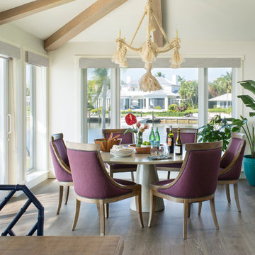 Beach Style Dining Room