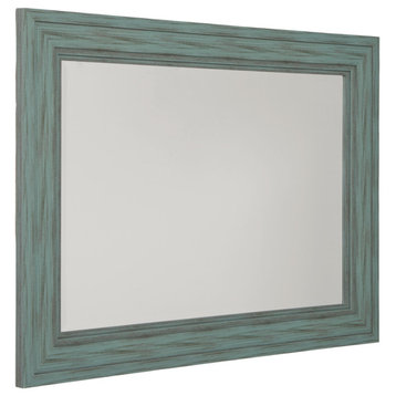 Jacee Teal Accent Mirror