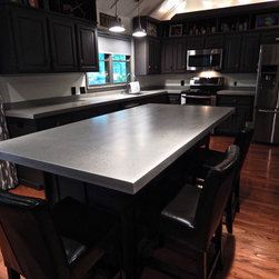 Platinum colored concrete - Products