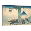 "Mishima Pass in Kai Province, from the series Thirty-six Views of Mount Fuji