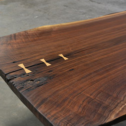 Live Edge Walnut Dining Table - Products