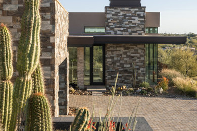 Trendy exterior home photo in Phoenix