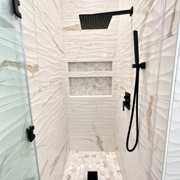 Modern/Contemporary Guest Bathroom Remodeling in Cypress, TX