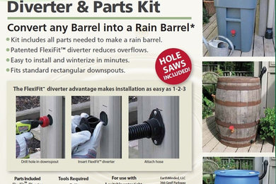 DIY Rain Barrel Kits at The Rain Barrel Depot
