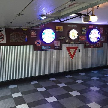Harley garage man cave