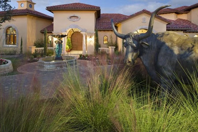 Photo of a mediterranean landscaping in Austin.